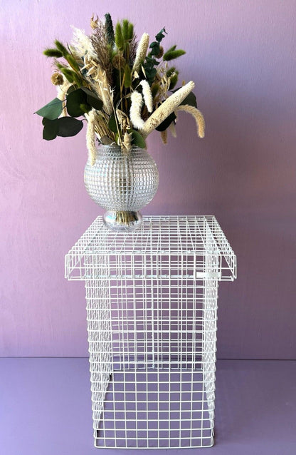 Kalager Design WIRE STOOL, Hvid