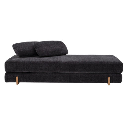 Bloomingville Groove Daybed, Grå, Polyester - Bloomingville - DesignGaragen.dk