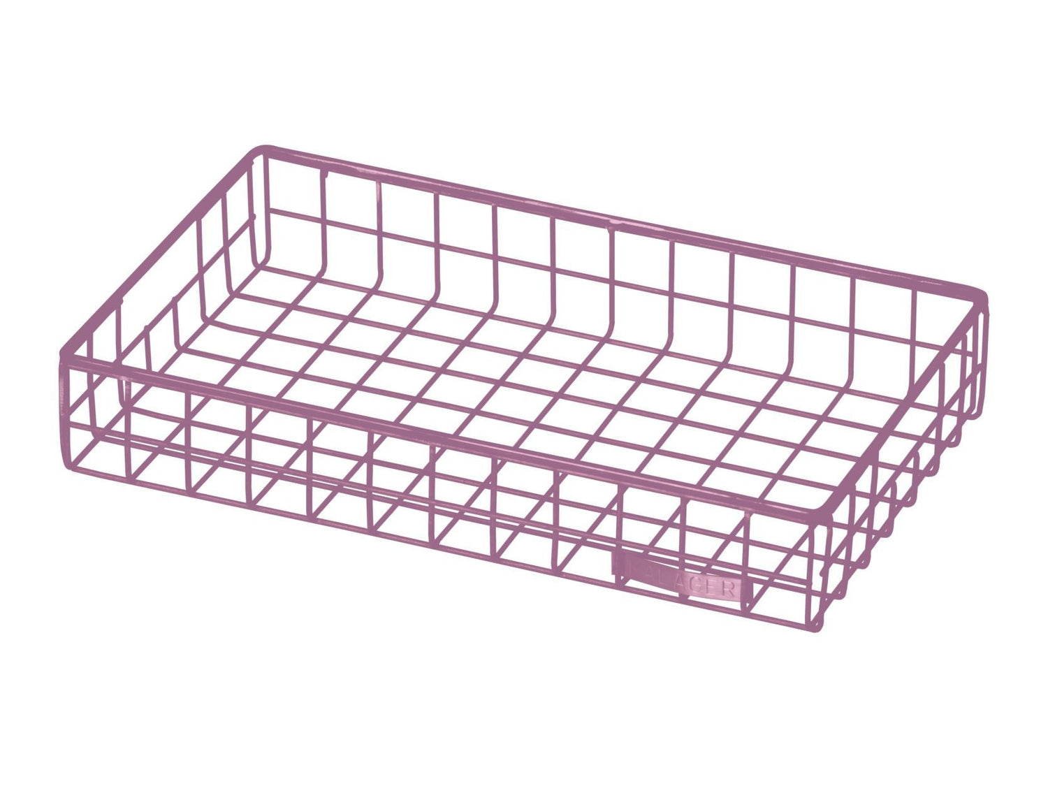 Kalager Design WIRE TRAY, Lille, Lyserød