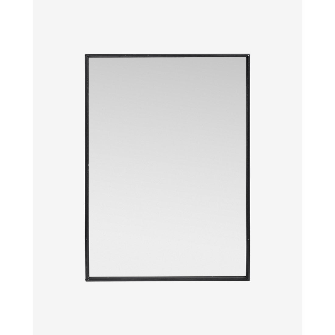 Nordal - DOWNTOWN spejl med jernramme - h80 cm - sort