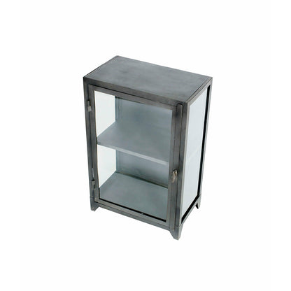 MUUBS - Glasskab lav New York - Sort Jern - B60xD40xH90 cm - Muubs - DesignGaragen.dk