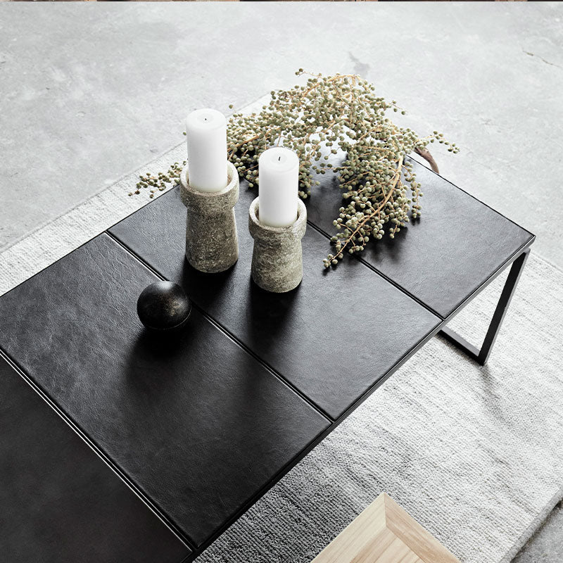 MUUBS - Sofabord Austin Long - Sort - B:120xH:45xD:60 cm - Muubs - DesignGaragen.dk