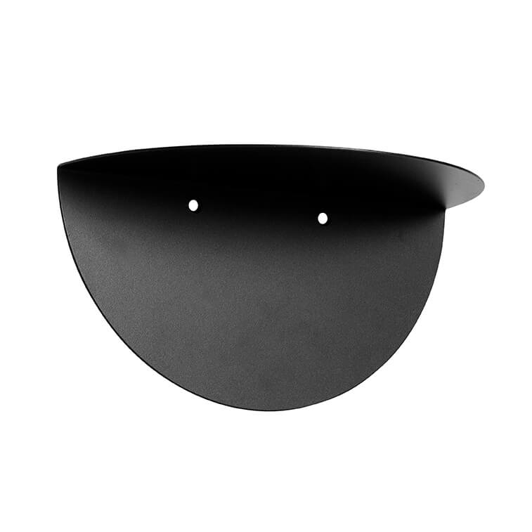 Hylde Gravity S - Sort - Jern 2 mm - W: 30 H: 15 D: 15 cm - Muubs - DesignGaragen.dk