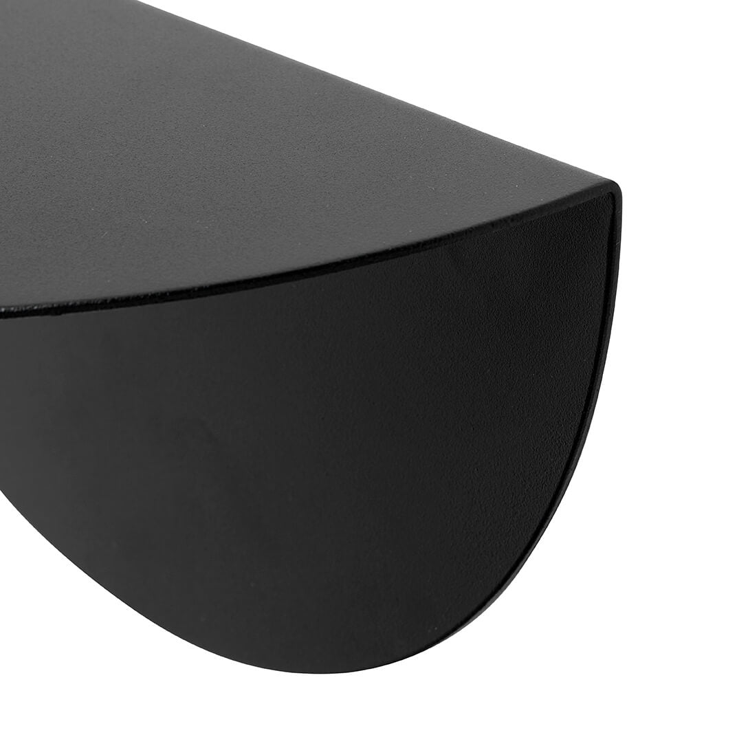 Hylde Gravity S - Sort - Jern 2 mm - W: 30 H: 15 D: 15 cm - Muubs - DesignGaragen.dk