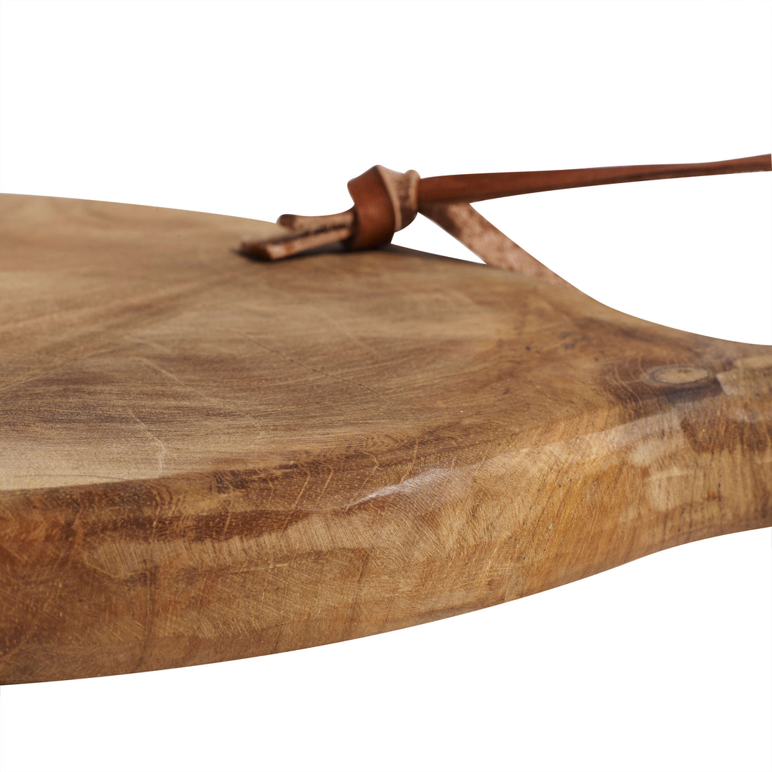 Muubs Skærebræt Organic S - Natur - Teak - W: 17 H: 1,8 L: 32 cm - DesignGaragen.dk.