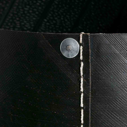 Muubs Vasketøjskurv Dacarr by Muubs - Sort - Recycled bildæk - H: 60 Ø: 44 cm - DesignGaragen.dk.