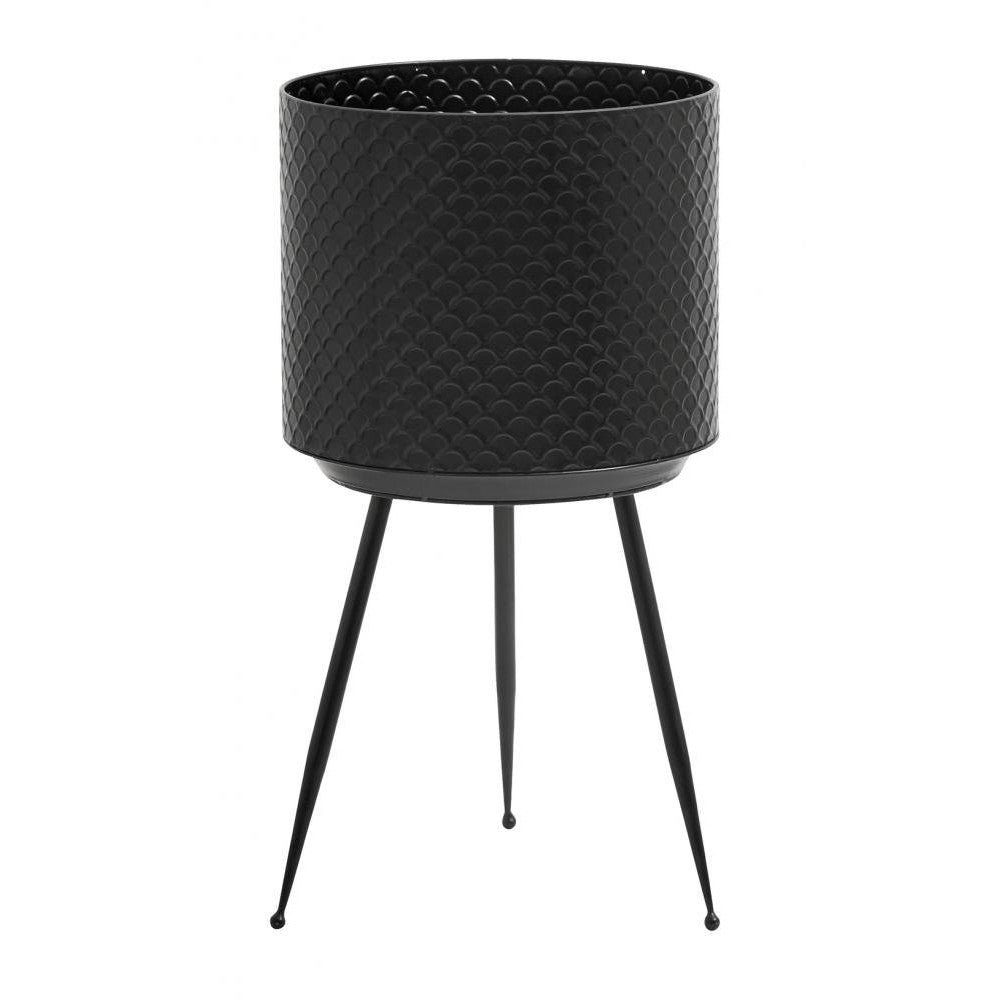INDIAN plantestativ i metal - H60 cm - sort