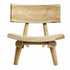 Muubs Stol Dakota - Natur - Teak træ - W: 68,5 H: 74,5 L: 96,5 cm - DesignGaragen.dk.