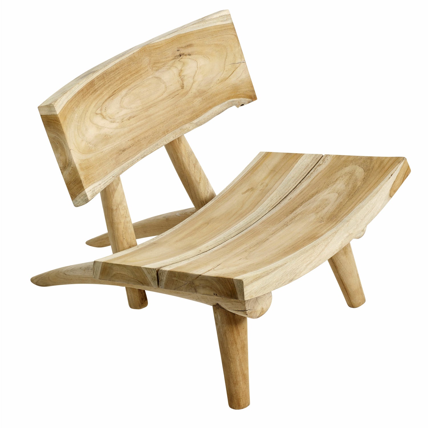 Muubs Stol Dakota - Natur - Teak træ - W: 68,5 H: 74,5 L: 96,5 cm - DesignGaragen.dk.