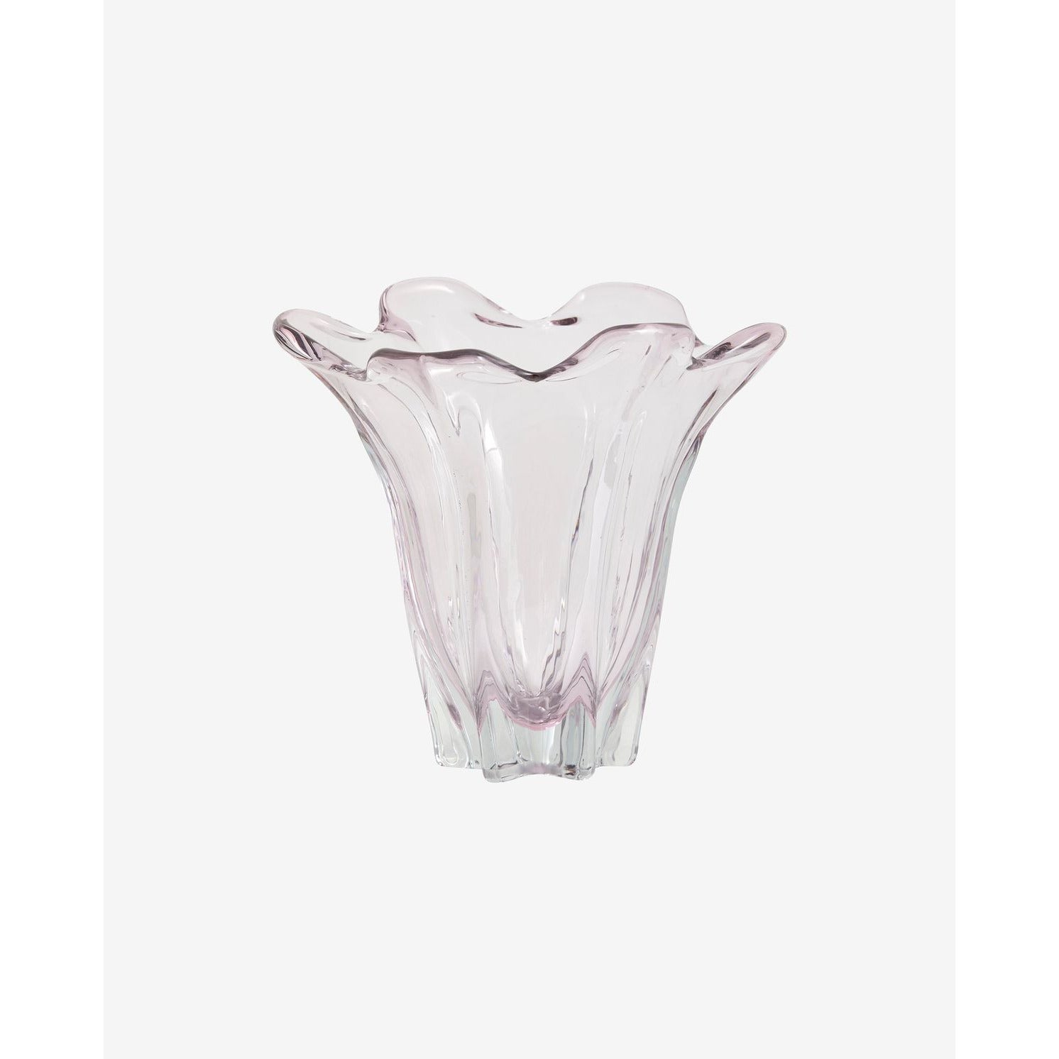 FLOTTA glasvase - h22 cm - lys pink