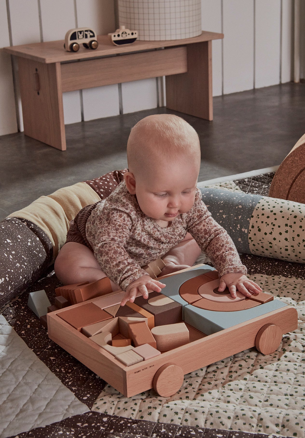 OYOY MINI Tæppe Aya Quiltet