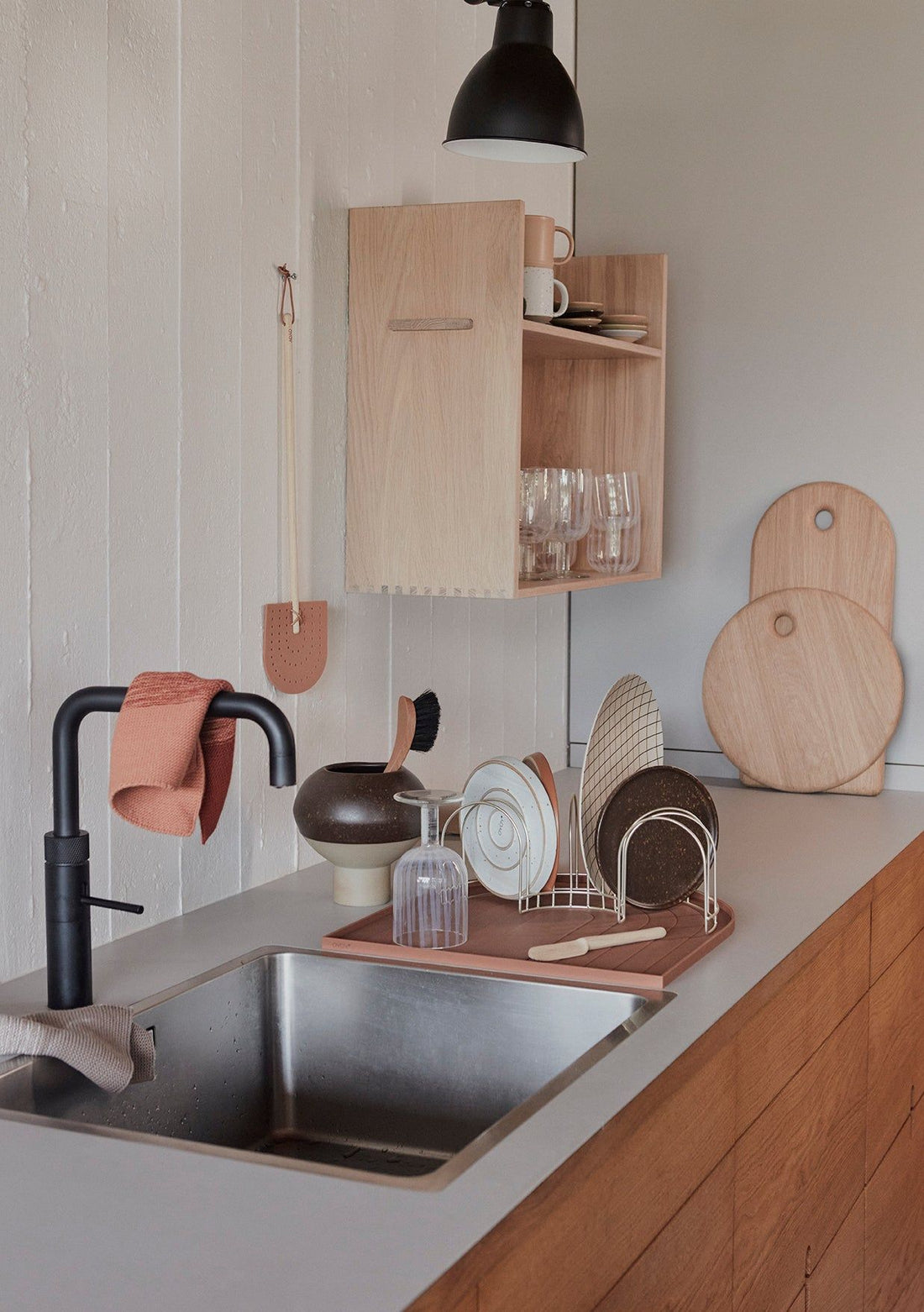 OYOY LIVING Opvaskestativ - Sølv