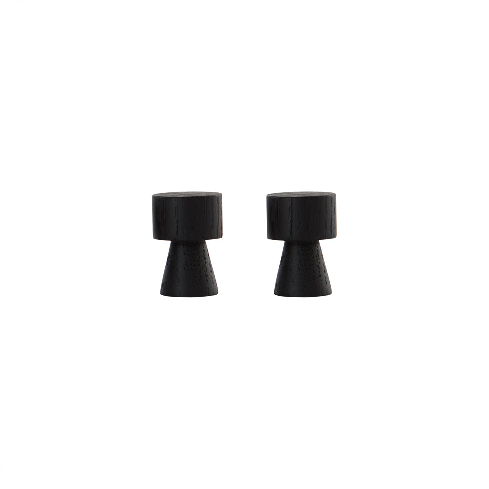 OYOY LIVING Pin Knage / Greb - Pakke med 2 - Mørk