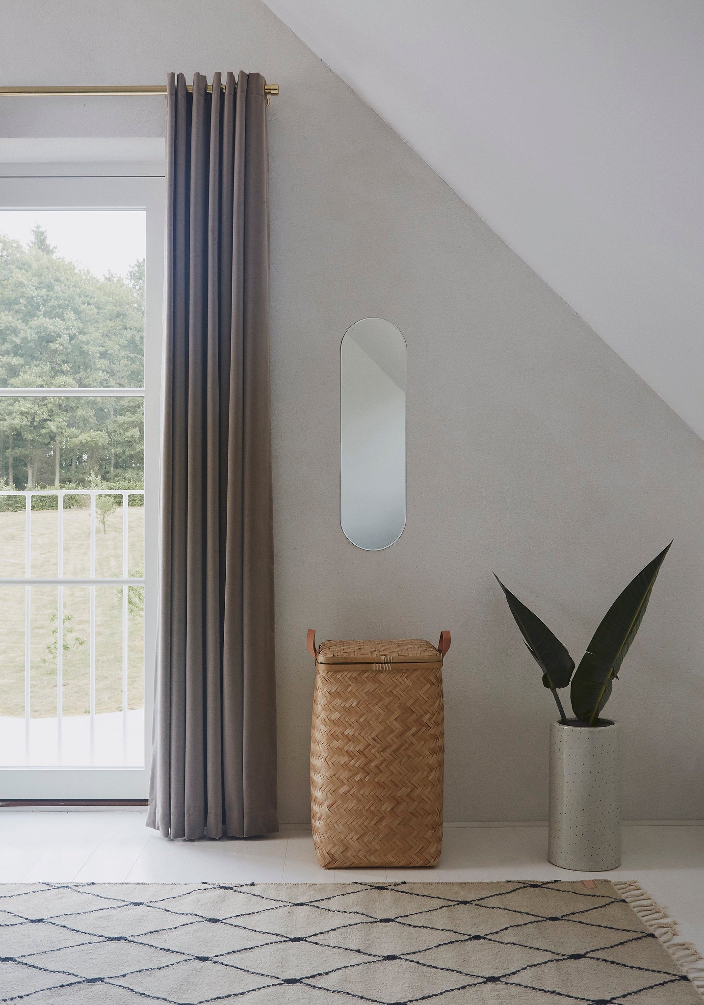 OYOY LIVING Sporta Vasketøjskurv - Natur