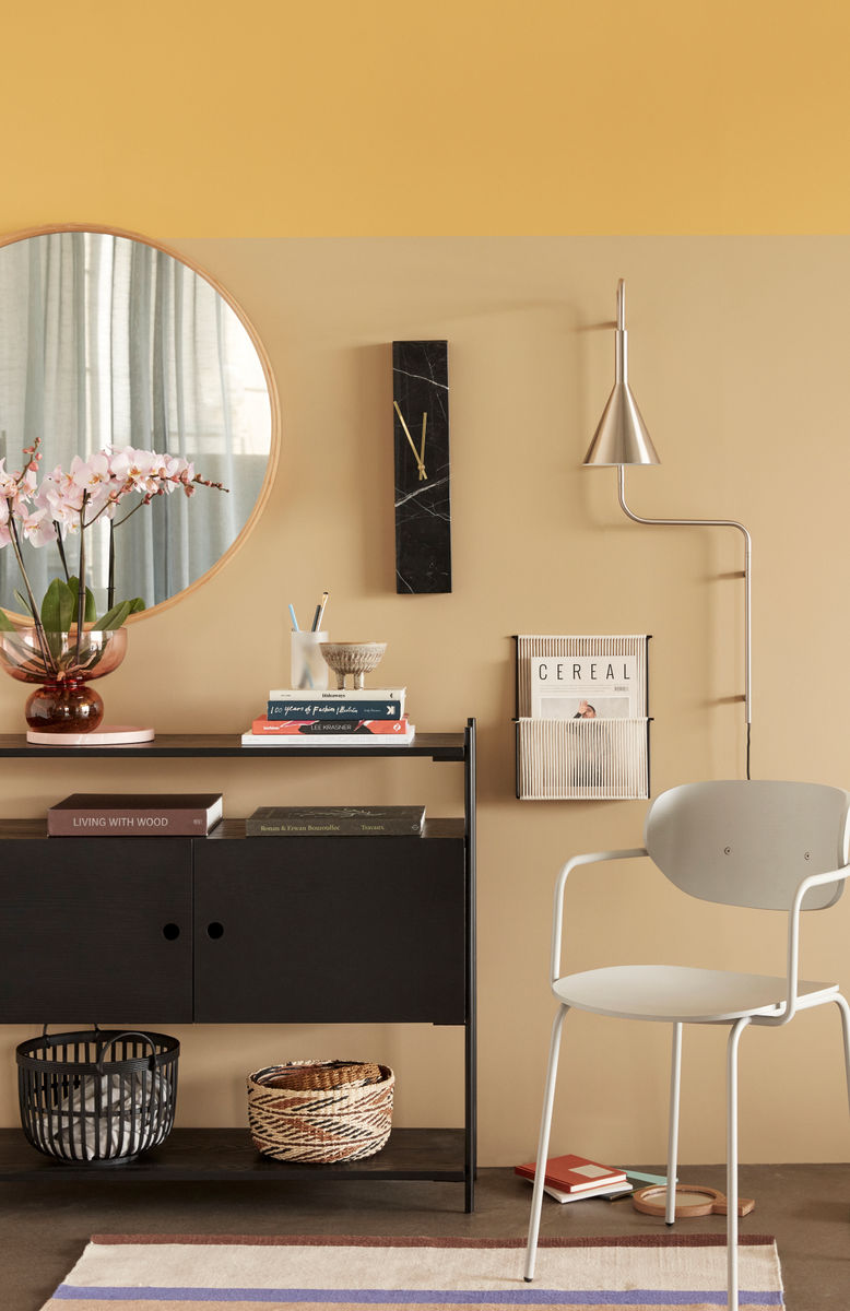 Hübsch Rope Væglampe Nikkel