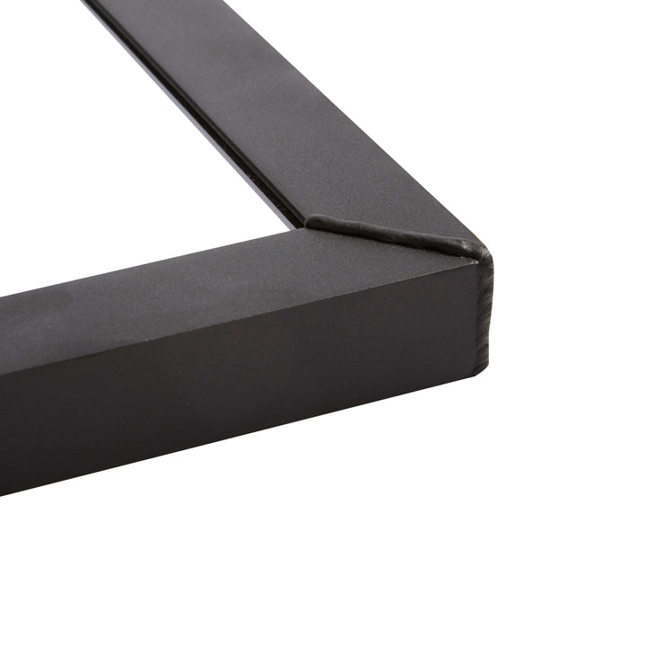 Muubs Vægspejl Washington S - Sort - Jern - W: 60 H: 120 D: 4 cm - DesignGaragen.dk.