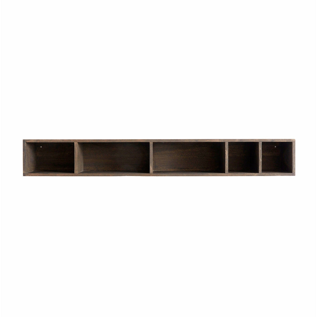 Muubs Multi Hylde Chelsea L - Mørkbejdset - Eg - H: 15 L: 110 cm - DesignGaragen.dk.