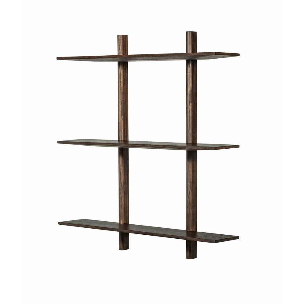 Muubs Hylde Noir Dark stained oil - Mørkbejdset/olie - Eg (EU) - W: 90 H: 100 D: 20 cm - DesignGaragen.dk.