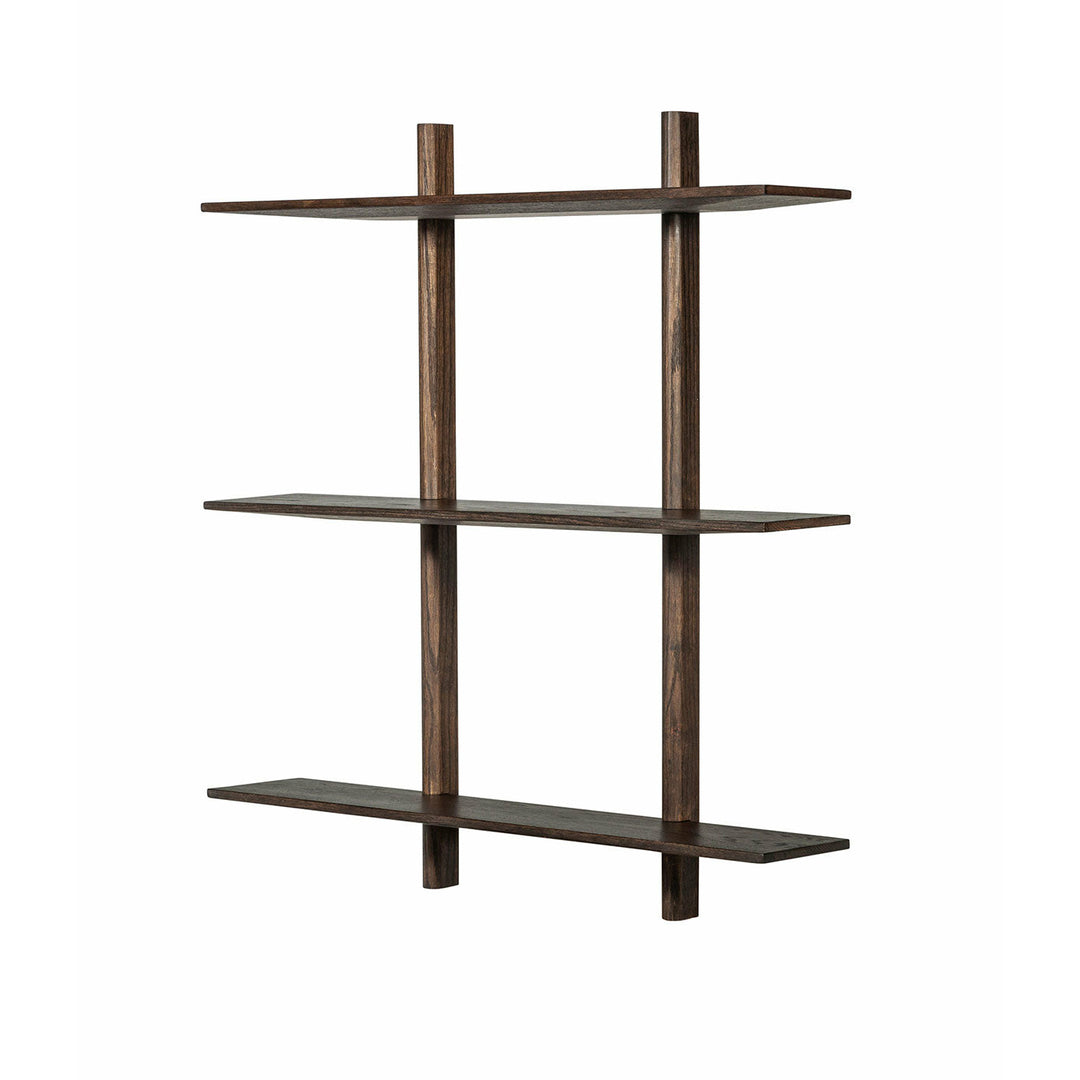 Muubs Hylde Noir Dark stained oil - Mørkbejdset/olie - Eg (EU) - W: 90 H: 100 D: 20 cm - DesignGaragen.dk.