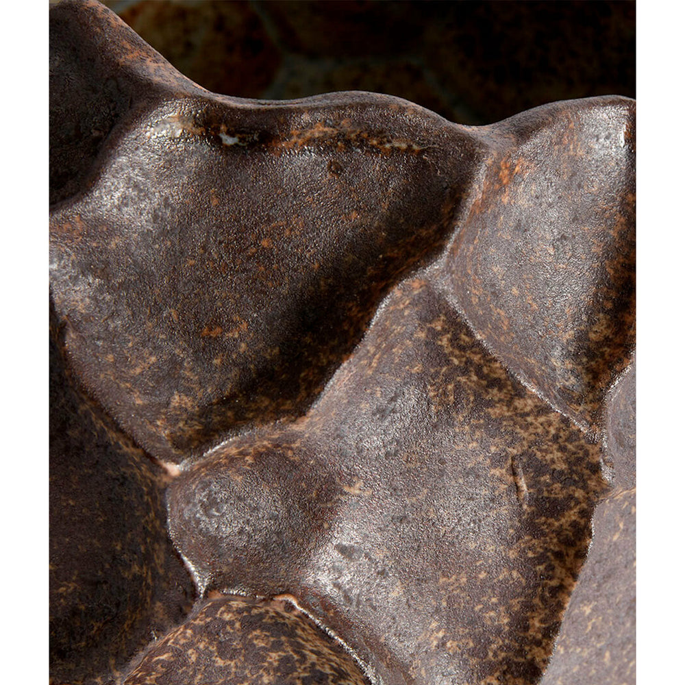 Muubs Vase Soil - Chocolade - Keramik - H: 21,5 Ø: 18 cm - DesignGaragen.dk.