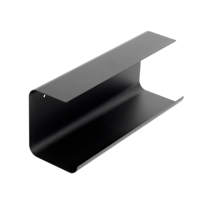 Muubs Væghylde Dublin W45 - Sort - Metal powder coated - W: 50 H: 18 D: 15 cm - DesignGaragen.dk.