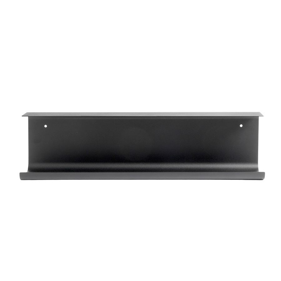 Muubs Væghylde Dublin W70 - Sort - Metal powder coated - W: 70 H: 18 D: 15 cm - DesignGaragen.dk.