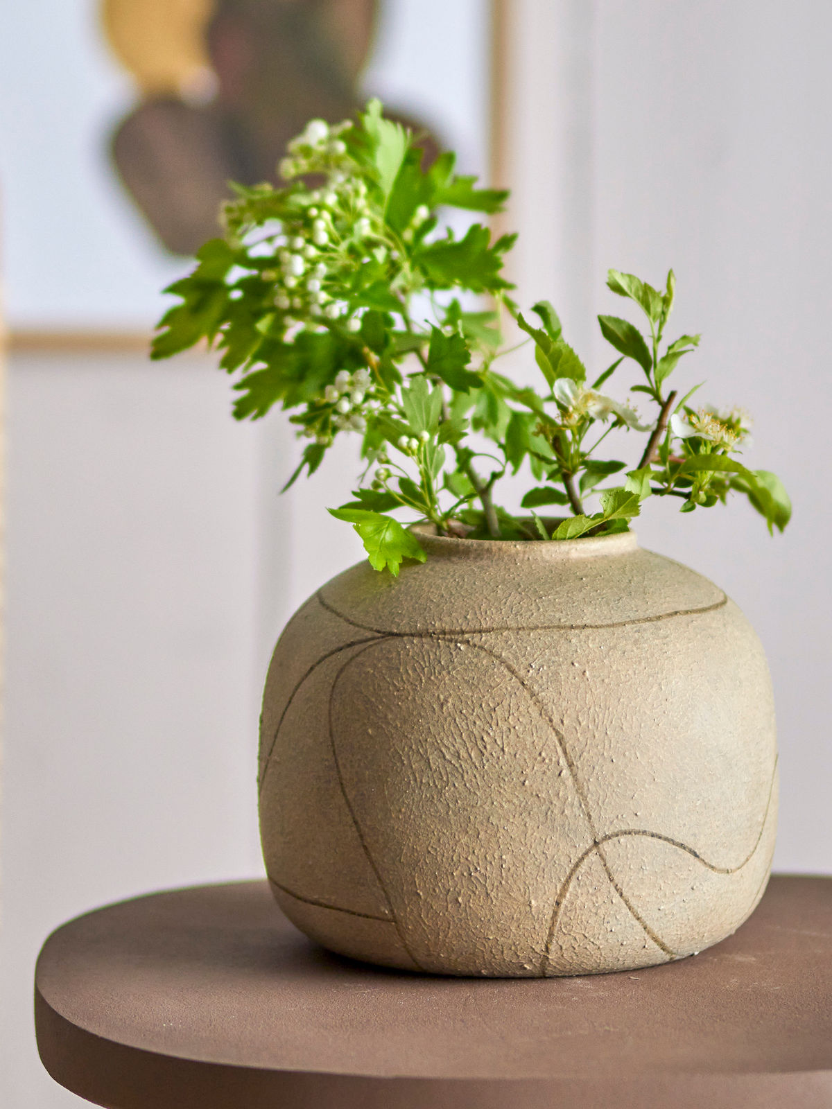 Bloomingville Niza Deko Vase, Natur, Terrakotta - Bloomingville - DesignGaragen.dk
