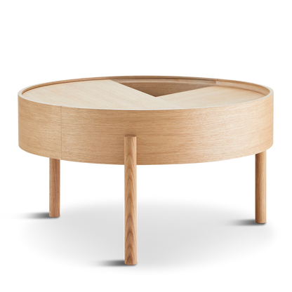 WOUD - Arc coffee table (66 cm) - Oiled oak - WOUD - DesignGaragen.dk
