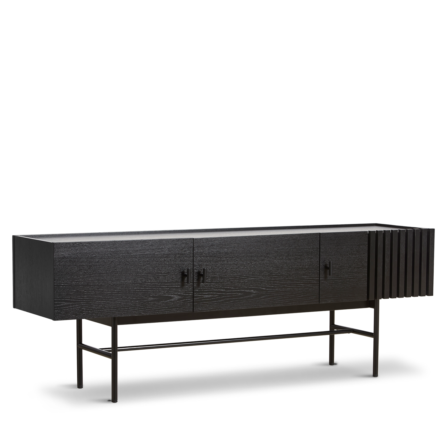 WOUD - Array low sideboard (150 cm) - Black - WOUD - DesignGaragen.dk