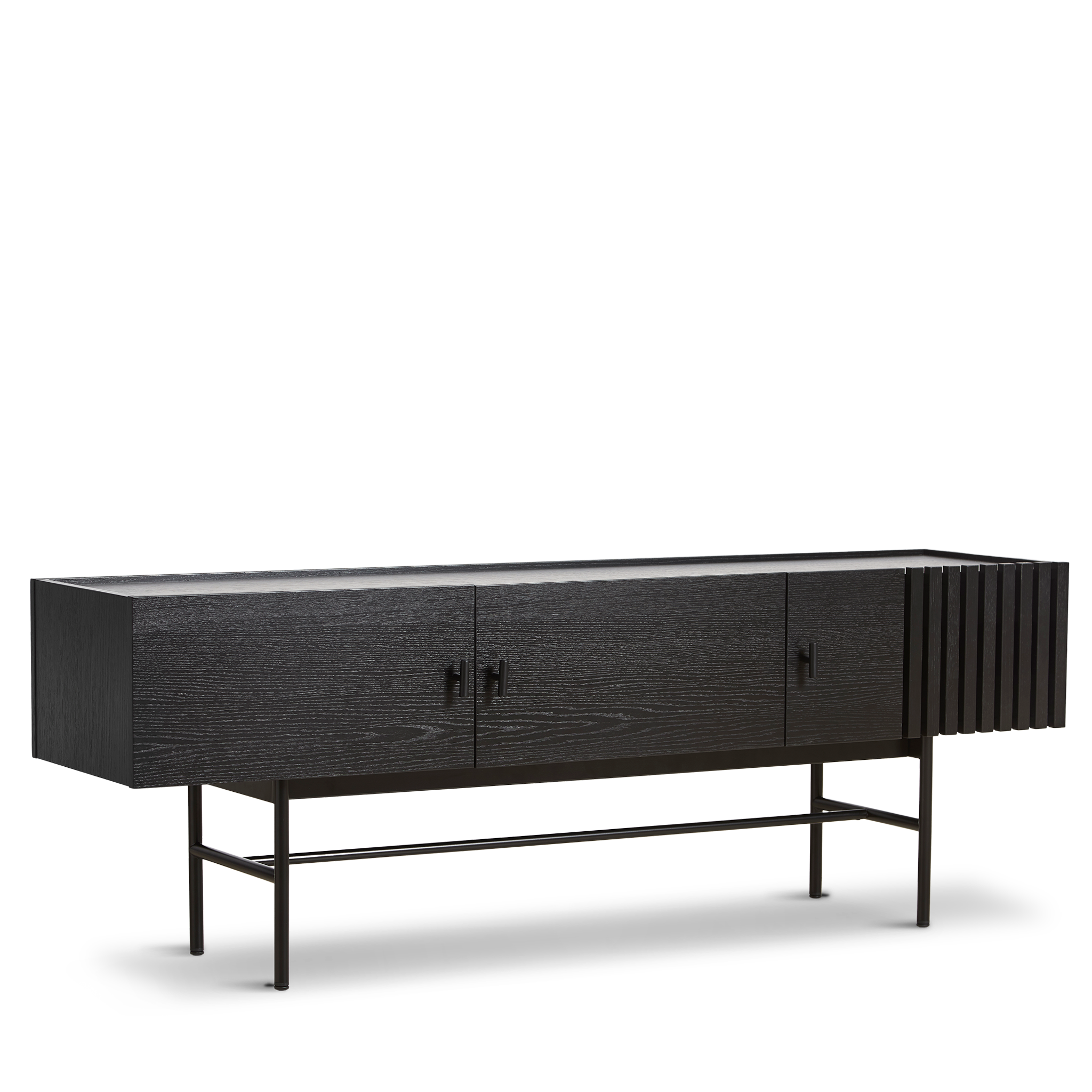 WOUD - Array low sideboard (150 cm) - Black - WOUD - DesignGaragen.dk