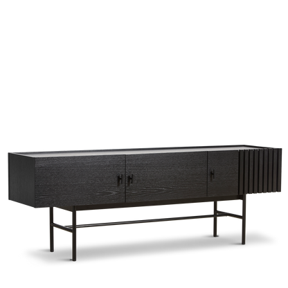 WOUD - Array low sideboard (150 cm) - Black - WOUD - DesignGaragen.dk