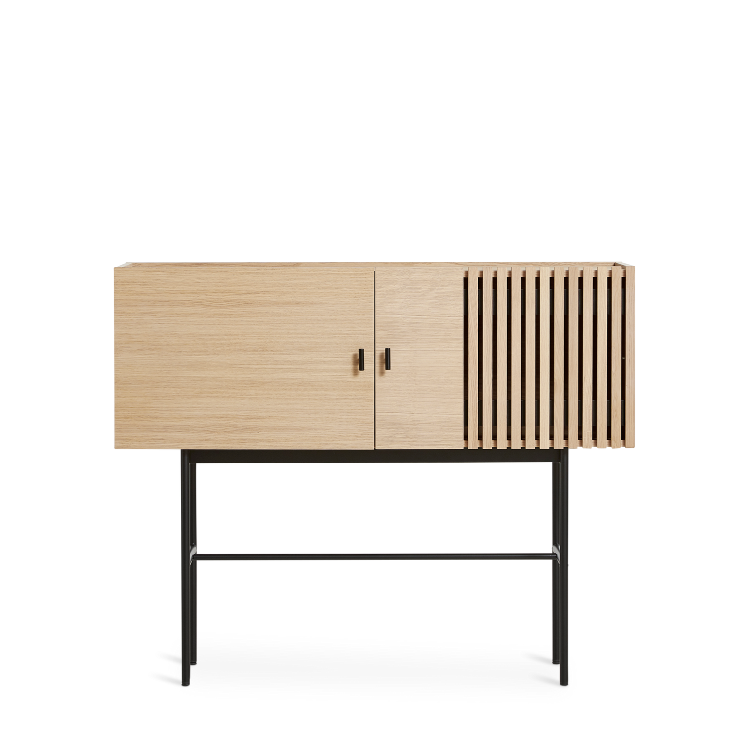 WOUD -  Array sideboard (120 cm) - White pigmented oak