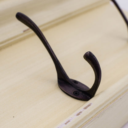 Halifax Knagerække Farve 4 Kroge Gul Brun Antik - NovaSolo - DesignGaragen.dk