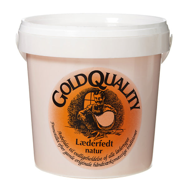 Natur læderfedt – Gold Quality 1000ml