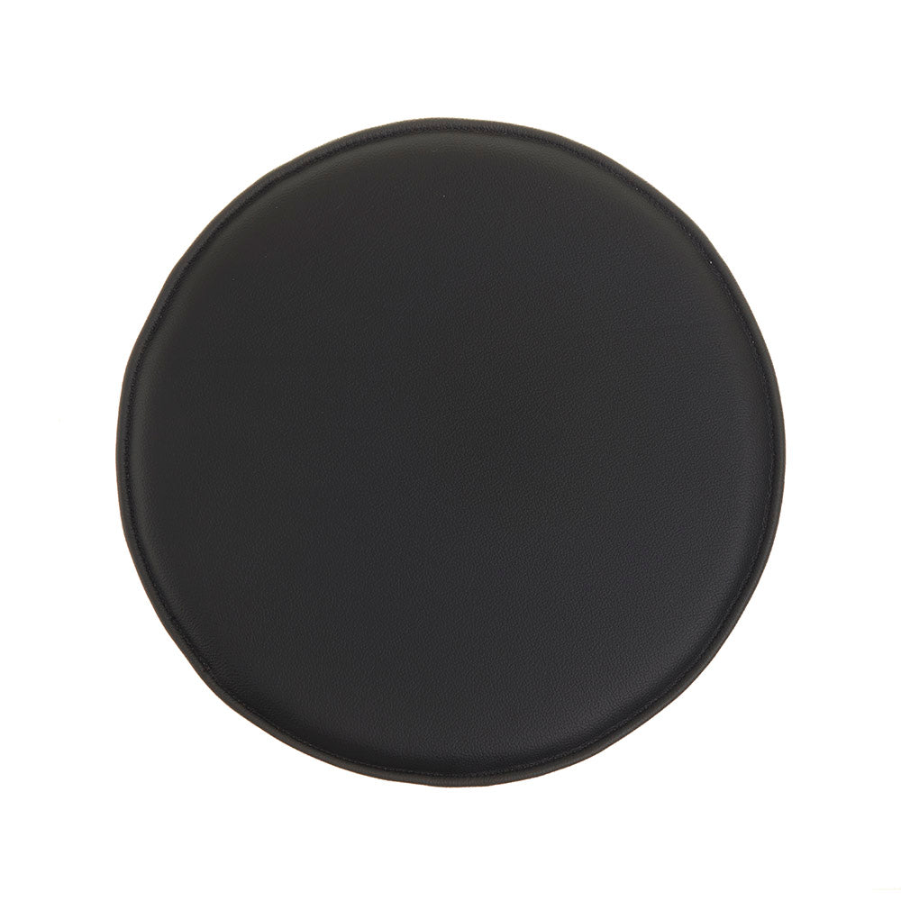 Universal rund hynde Ø 39,5 cm i sort læder