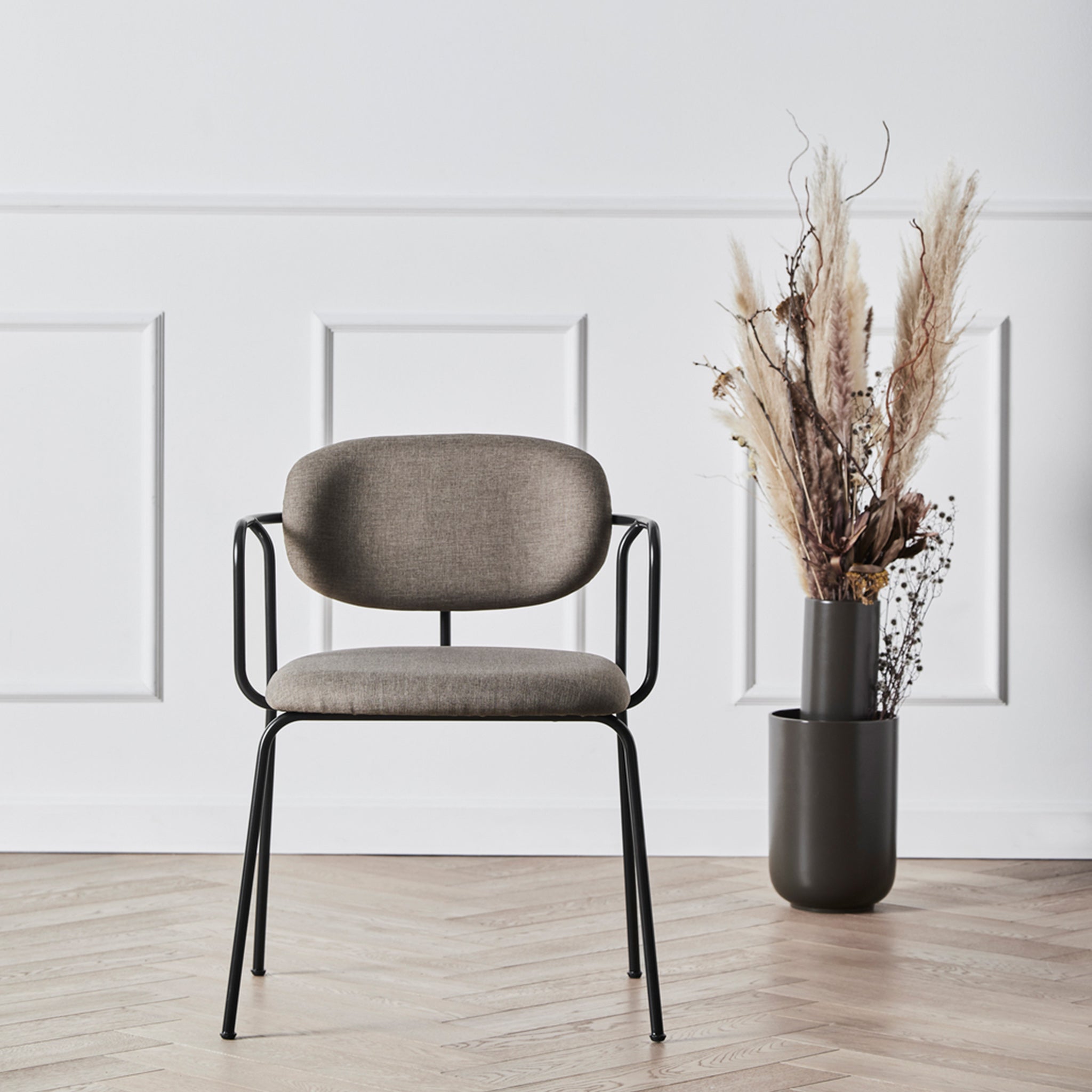 WOUD - Frame dining chair - Taupe - WOUD - DesignGaragen.dk
