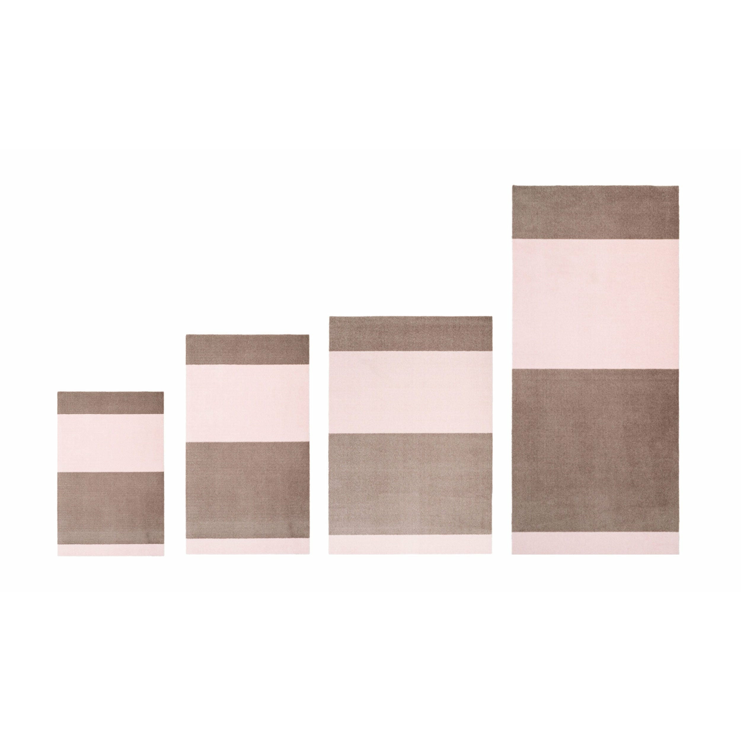 STRIPES HORISONTAL - SAND/LYS ROSA - Tica Copenhagen - DesignGaragen.dk