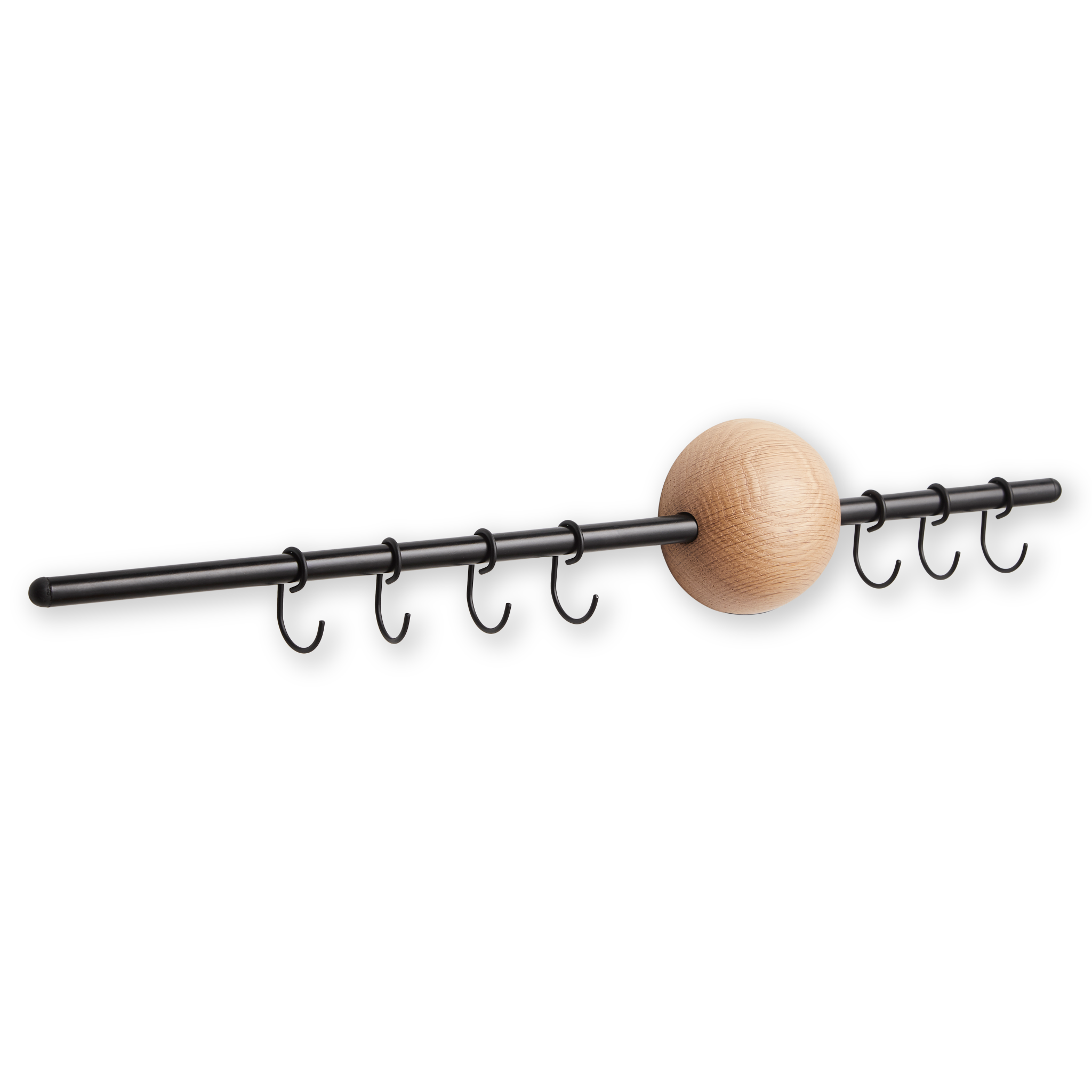 WOUD - Hoop rack - White pigmented oak - WOUD - DesignGaragen.dk