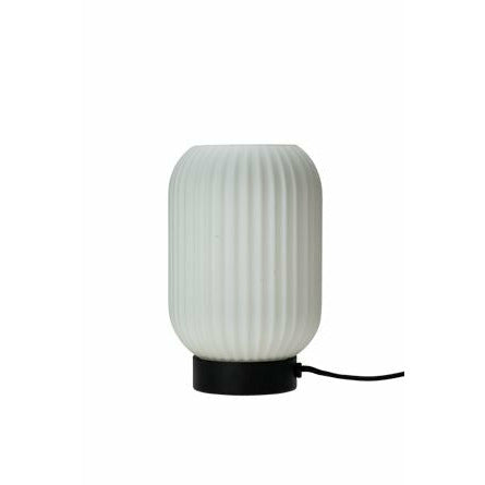 Dyberg Larsen Riflet bordlampe lille - Ø13,5xH23cm - DesignGaragen.dk.