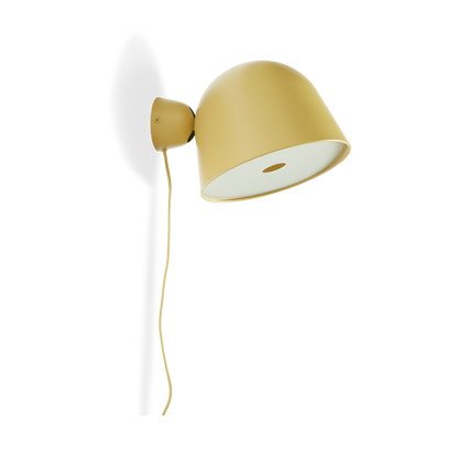 WOUD -  Kuppi wall lamp 2.0 - Mustard yellow