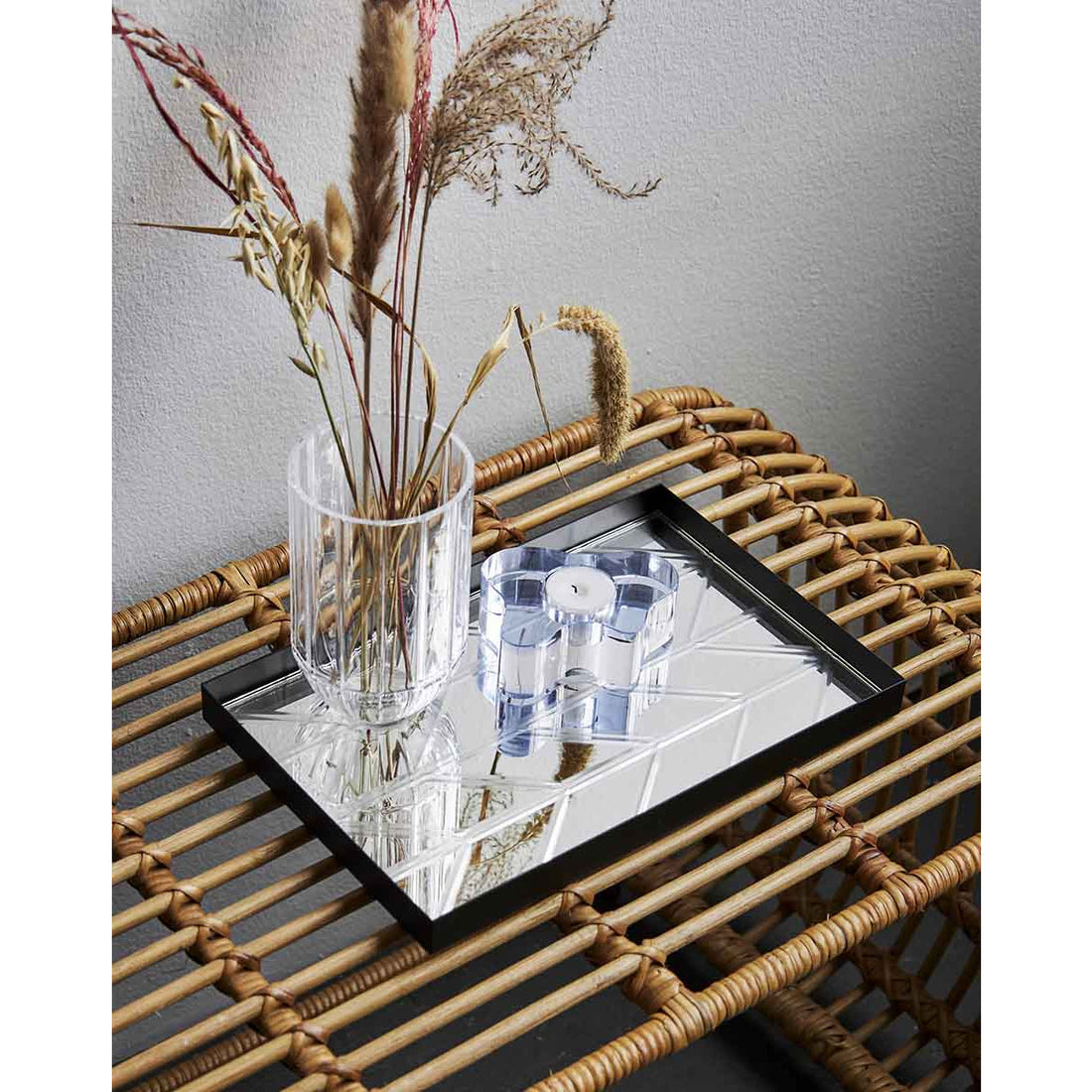 CLOUD krystal lysestage - Lilla/klar - MOUD HOME - DesignGaragen.dk