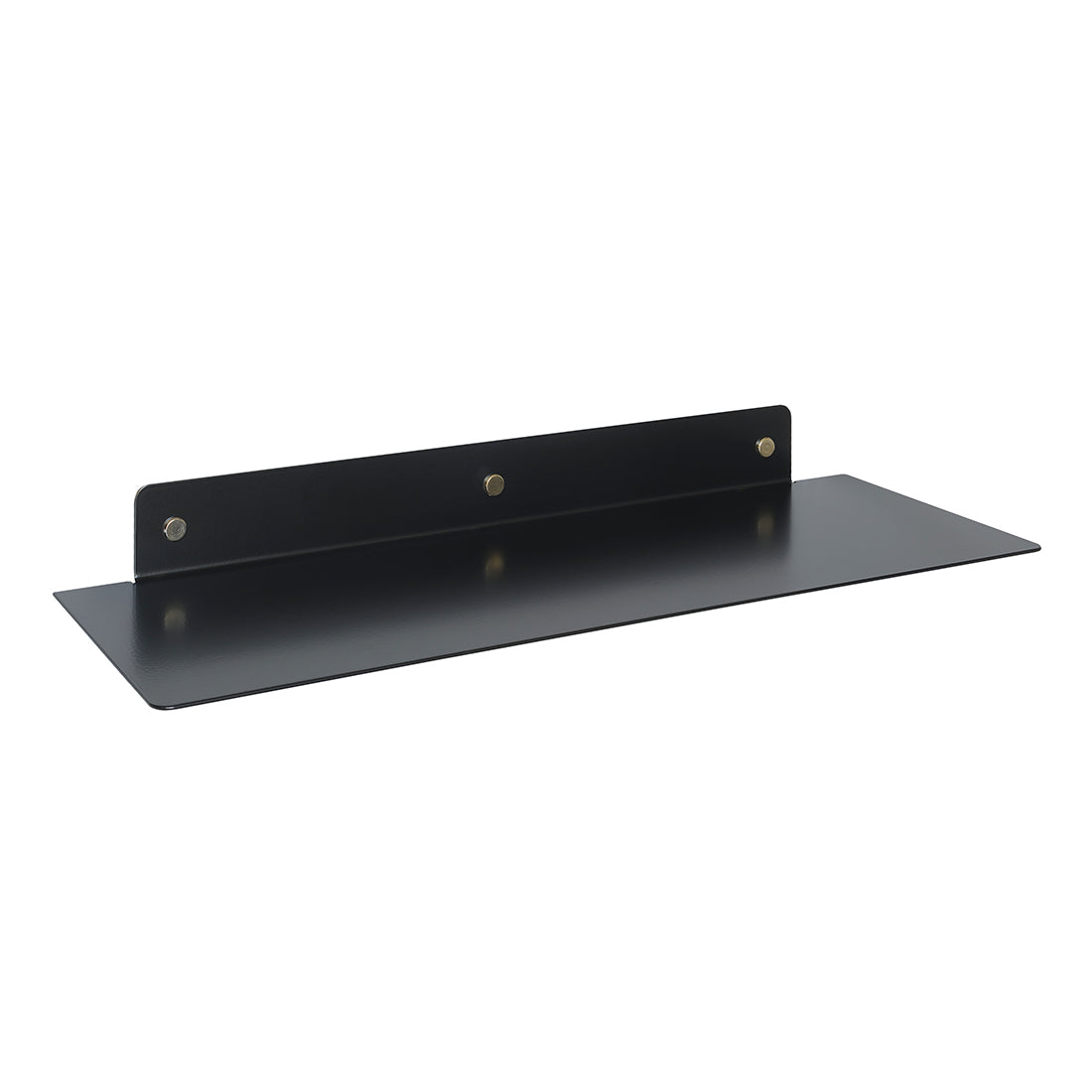CURVE metal hylde i sort - 60 cm