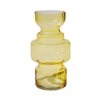 CURVE vase - lys gul