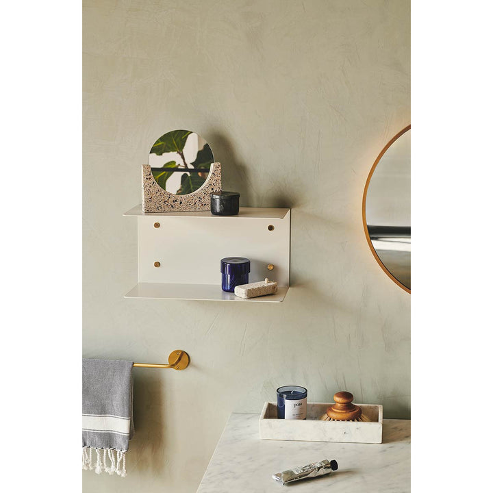 DETAIL metal hylde i beige - 40 cm - MOUD HOME - DesignGaragen.dk