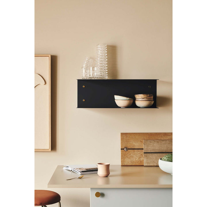 DETAIL metal hylde i sort - 60 cm