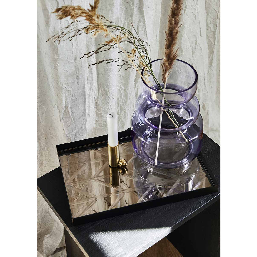 CURVE vase - lys lilla - 26 cm