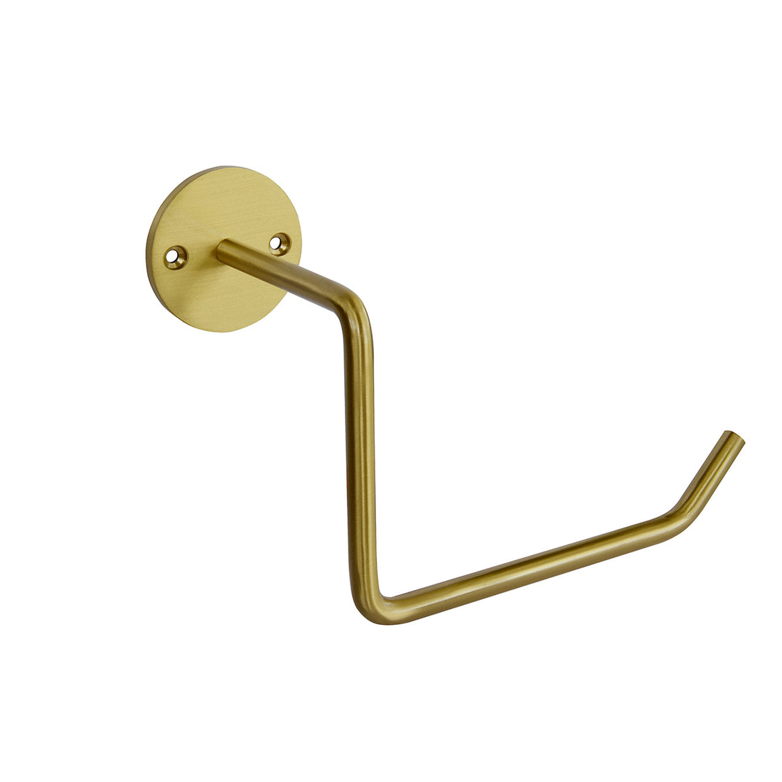 WALL Toiletrulleholder - messing
