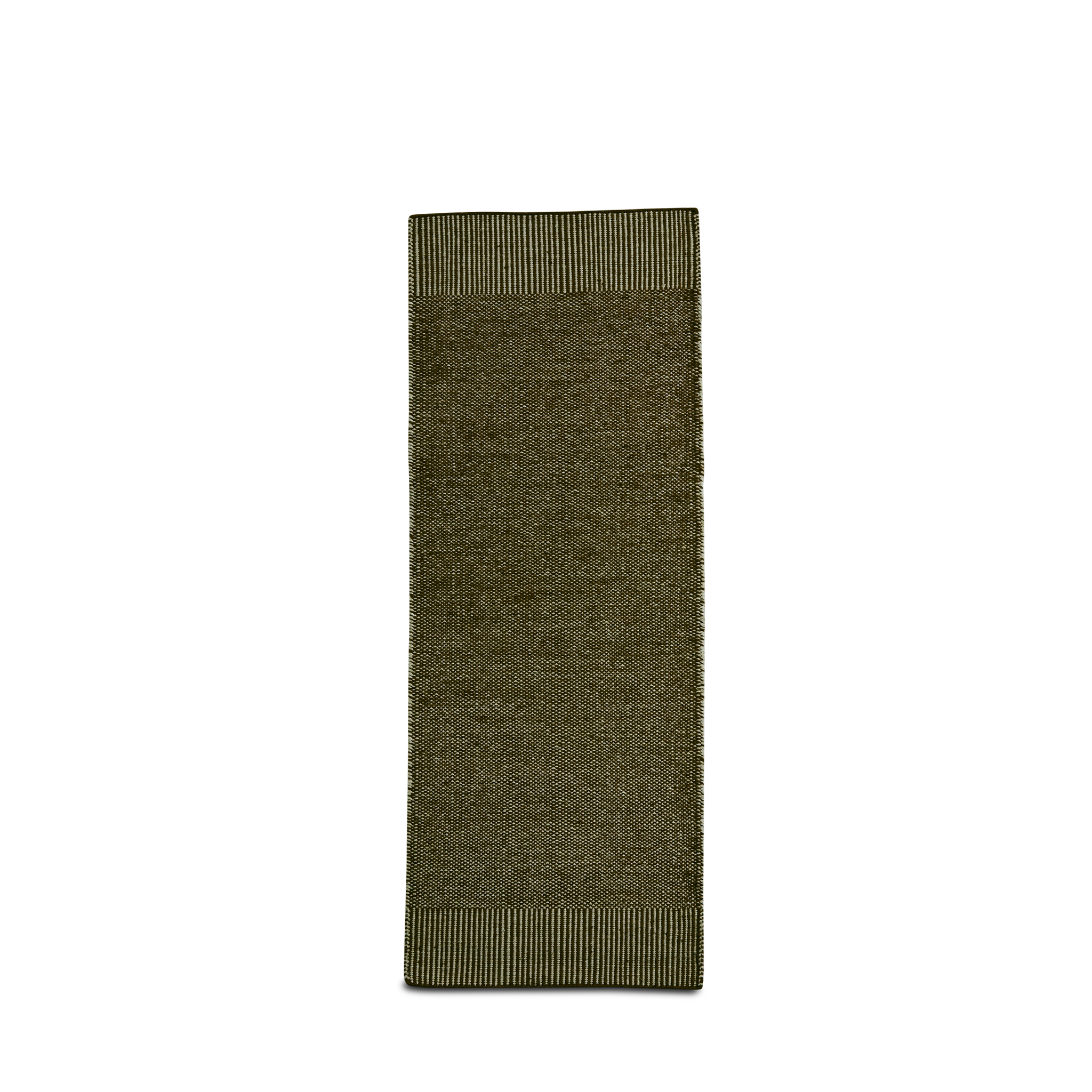 WOUD -  Rombo rug (75 X 200) - Moss green
