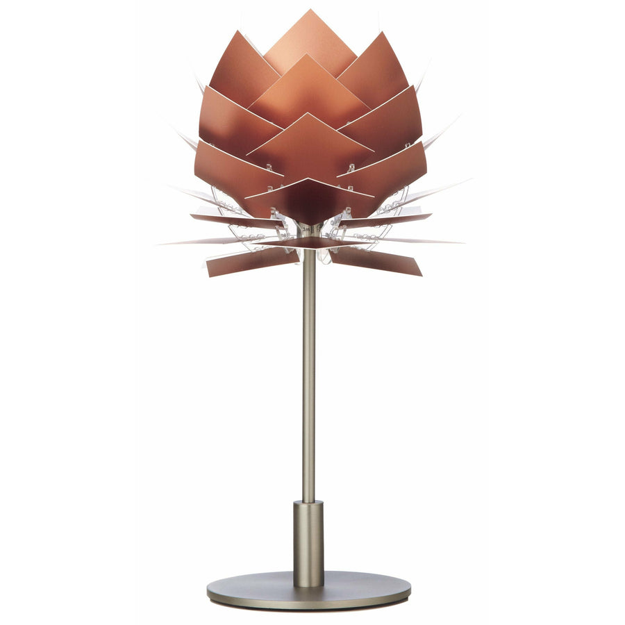 Dyberg Larsen Pineapple bordlampe kobber D18 - Ø18xH37cm - DesignGaragen.dk.