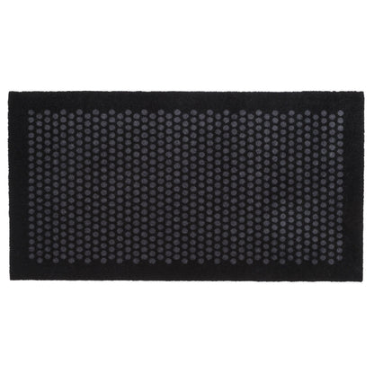 GULVMÅTTE 67 x 120 CM - DOTS/BLACK GREY - Tica Copenhagen - DesignGaragen.dk